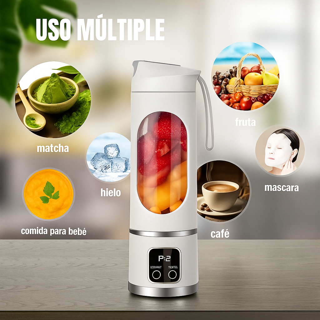 LICUADORA PORTÁTIL RECARGABLE PREMIUM™