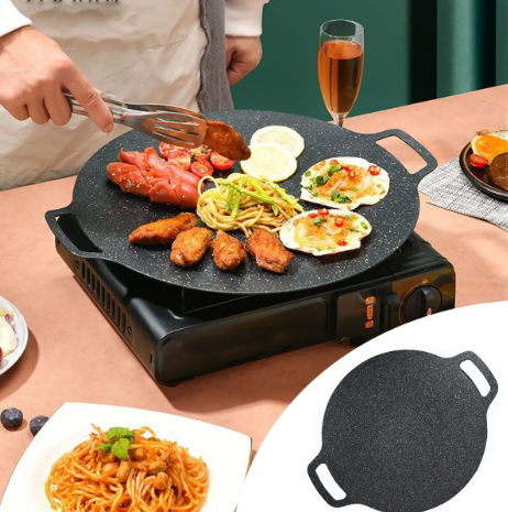 Golden Grill® PARRILLA ANTIADHERENTE CASERA✨