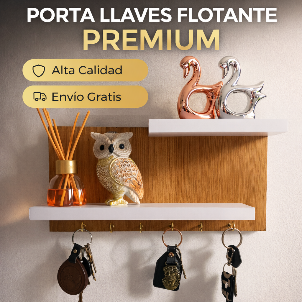 PORTA LLAVES FLOTANTE PREMIUM™✨
