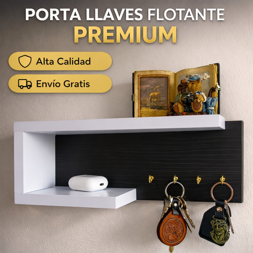 PORTA LLAVES FLOTANTE PREMIUM™✨
