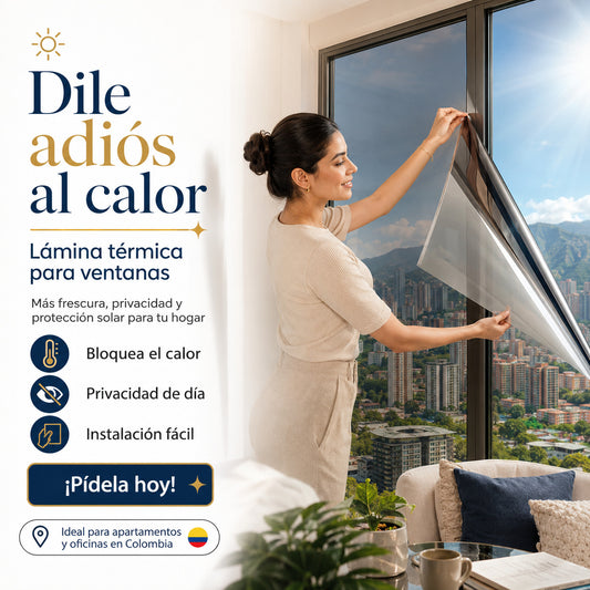 SombraLux® ROLLO DE PELICULA THERMOPOLARIZADO✨