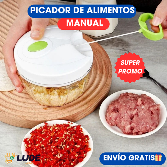 PICADOR DE ALIMENTOS MANUAL™🔝🥕