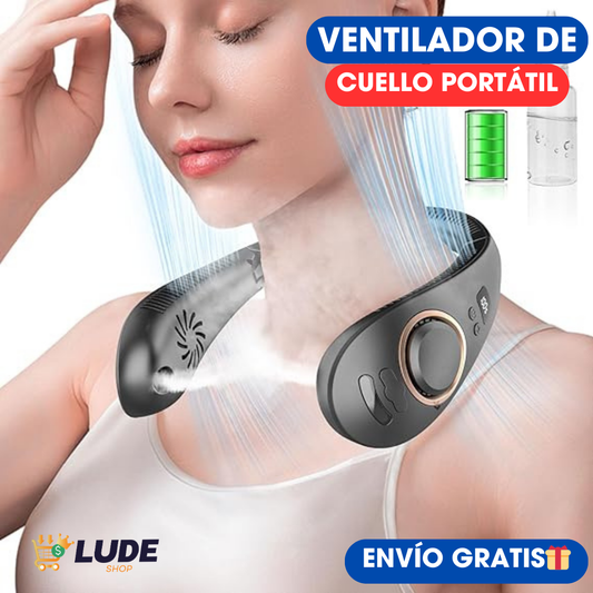 VENTILADOR DE CUELLO PORTÁTIL RECARGABLE™