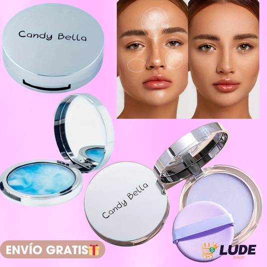 POLVO FACIAL PARA CONTROL DE ACEITE /CANDY BELLA™🙆‍♀️