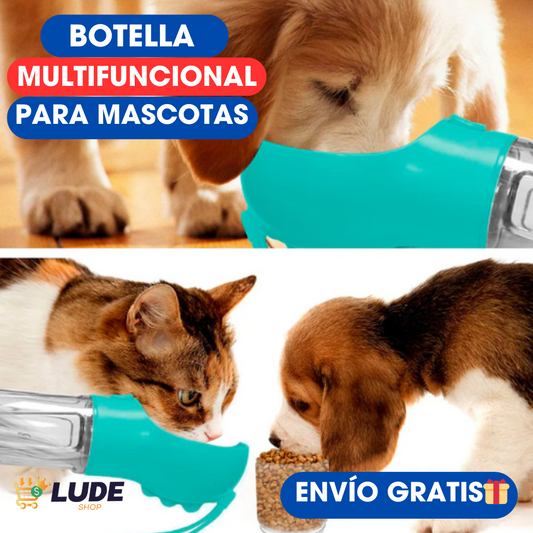 Botella Multifuncional Para Mascotas™🐶🐱