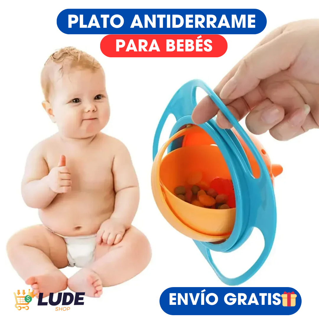 PLATO ANTIDERRAME PARA BEBÉS™👶