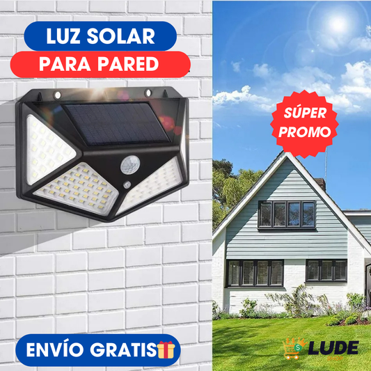 LUZ SOLAR LED PARA PARED CON SENSOR DE MOVIMIENTO™🎇