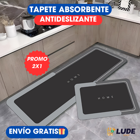 COMBO TAPETE X2 ABSORBENTE ANTIDESLIZANTE™🛁