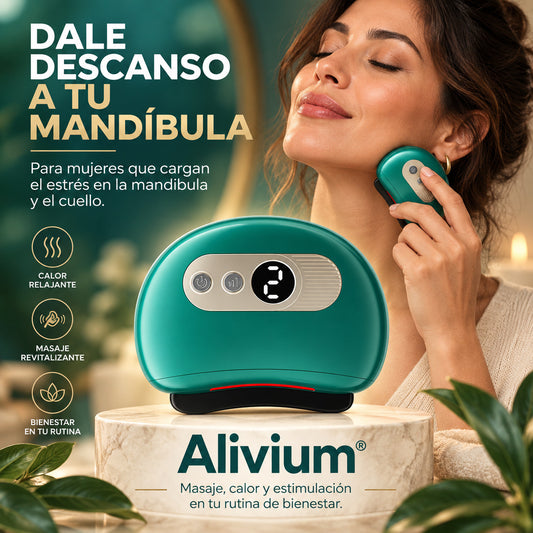 Alivium® PLACA ELÉCTRICA PARA MASAJES GUA SHA™✨